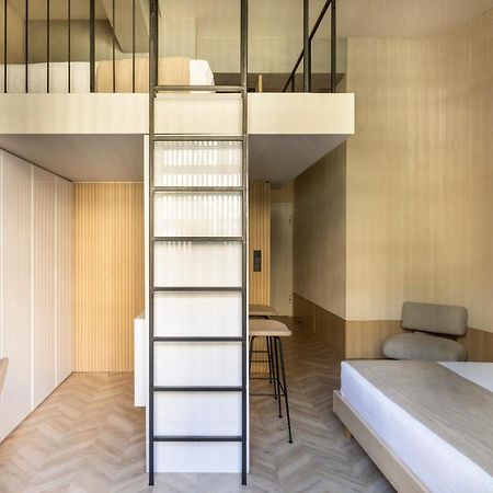 The Newel Psychiko Hotell Athen Eksteriør bilde A ladder leading to a mezzanine
