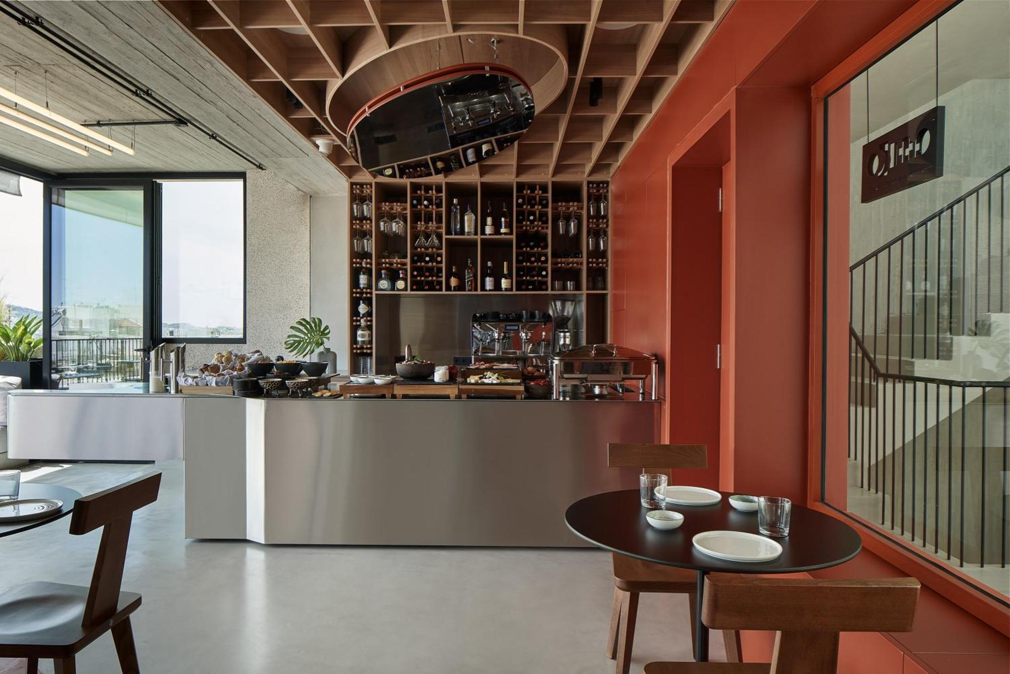 The Newel Psychiko Hotell Athen Eksteriør bilde The kitchen at the restaurant