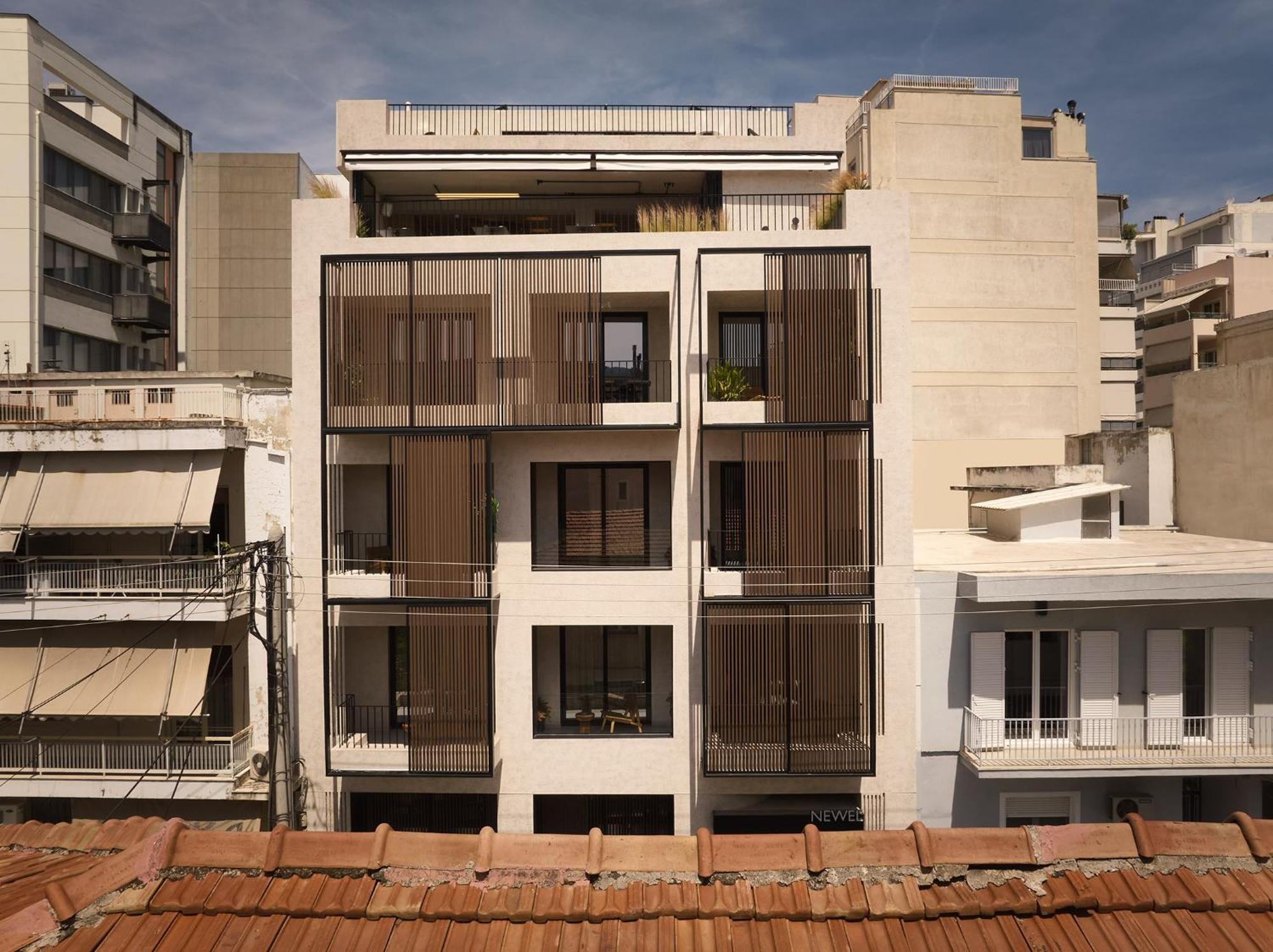 The Newel Psychiko Hotell Athen Eksteriør bilde Residential building in Athens