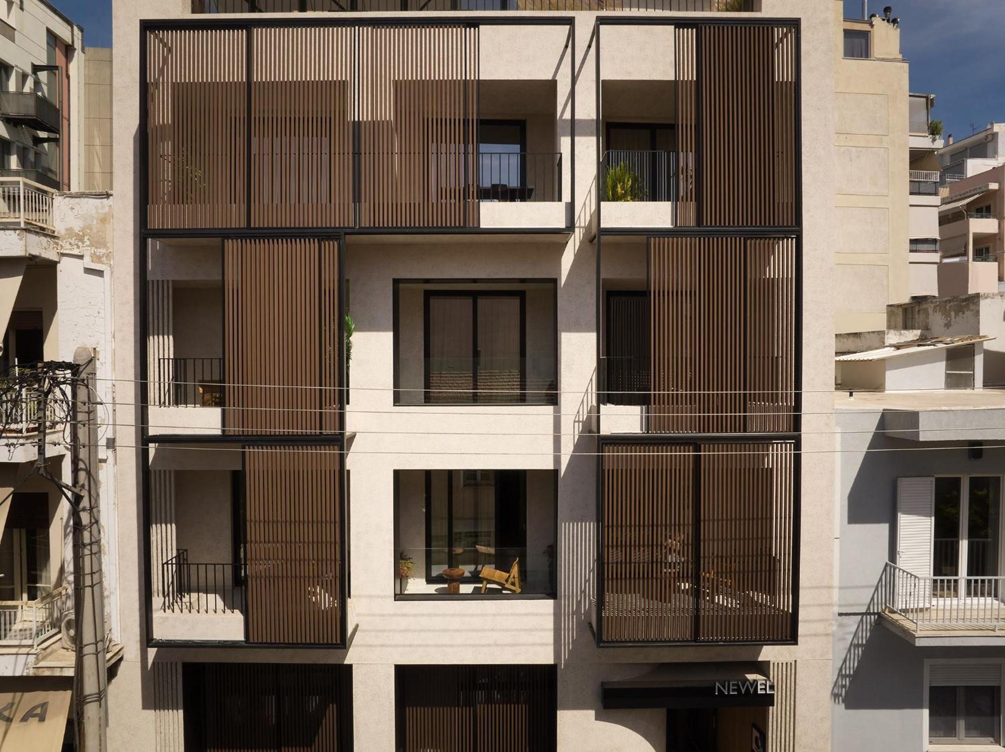 The Newel Psychiko Hotell Athen Eksteriør bilde Residential building in Athens